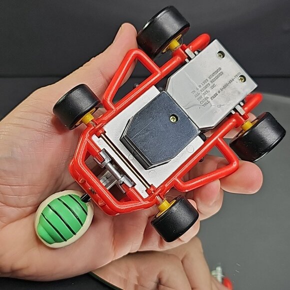 Nintendo Mario Kart 64 MARIO Pull Back Go-Kart With Shooting Shell Works! - Picture 7 of 9